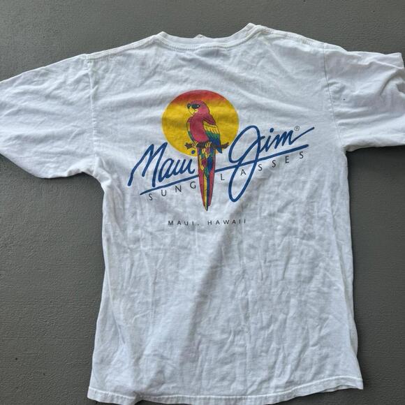 Maui Jim Men's White Tshirt - Picture 1 of 5
